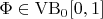 $\Phi\in\mathrm{VB}_0[0,1]$