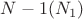 $N-1 ( N_1) $