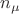 $n_\mu$
