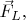 $\vec{F}_L,$