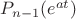 $P_{n-1}(e^{a t})$