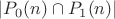 $\left | P_{0}(n)\cap P_{1}(n)  \right |$
