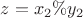 $z=x_2 \% y_2$