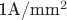 1А/mm^2