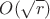 $O(\sqrt{r})$