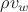 $\rho v_w$