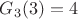 $G_3(3)=4$