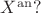 $X^{\mathrm{an}}?$