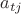 $a_{tj}$