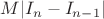 $M |I_n - I_{n-1}|$ $M |I_n - I_{n-1}|$