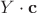 $\mathbи Y \cdot \mathbf c$