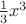 $\frac{1}{3}x^3$