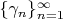 $ {\{\gamma_n\}^{\infty}_{n=1}$