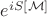 $e^{i S[\mathcal{M}]}$