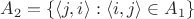 $A_2 = \{ \langle j,i \rangle : \langle i,j \rangle \in A_1 \}$