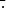 $\overline \cdot$