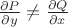 $\frac{\partial P}{\partial y}\ne\frac{\partial Q}{\partial x}$