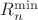 $R_{n}^{\min}$
