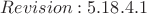 $Revision: 5.18.4.1 $