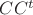 $\ro{CC^t}$