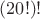 $(20!)!$