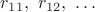 $r_{11},\ r_{12},\ \ldots$