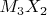 ${M_3}{X_2}$