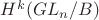 $H^k(GL_n/B)$