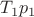 $T_1p_1$