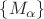 $\{M_\alpha\}$