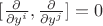 $[\frac{\partial}{\partial y^i}, \frac{\partial}{\partial y^j}] = 0$