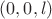 $(0,0,l)$ $(0,0,l)$