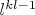 $l^{kl-1}$
