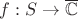 $f:S\rightarrow\overline{\mathbb{C}}$ $f:S\rightarrow\overline{\mathbb{C}}$