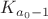 $K_{a_0-1}$ $K_{a_0-1}$