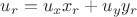 $u_r=u_xx_r+u_yy_r$