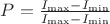 $P=\frac{I_{\max}-I_{\min}}{I_{\max}-I_{\min}}$ $P=\frac{I_{\max}-I_{\min}}{I_{\max}-I_{\min}}$