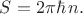 $S=2\pi\hbar\,n.$