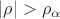 $|{\rho}|>\rho_{\alpha}$ $|{\rho}|>\rho_{\alpha}$