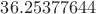 $36.25377644$