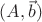 $(A,\vec b)$