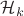 $\mathcal{H}_k$
