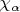 $\chi_{\alpha}$