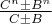 $\frac{C^n\pm B^n}{C\pm B}$
