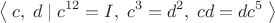 $$\left\langle\;c,\;d\;|\;c^{12}=I,\;c^3=d^2,\;cd=dc^5\;\right\rangle$$