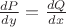 $\frac{dP}{dy}=\frac{dQ}{dx}$