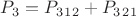 $P_3 = P_3_1_2 + P_3_2_1