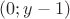 $(0;y-1)$
