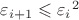 $\varepsilon_{i+1} \leqslant {\varepsilon_i}^2$