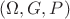 $(\Omega,G,P)$